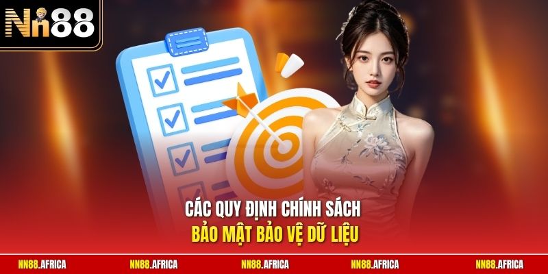 Các quy định chính sách bảo mật bảo vệ dữ liệu
