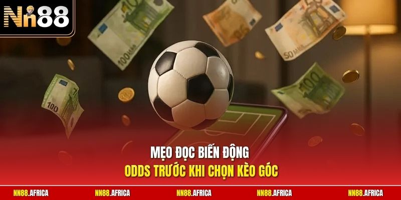 Mẹo đọc biến động odds trước khi chọn kèo góc